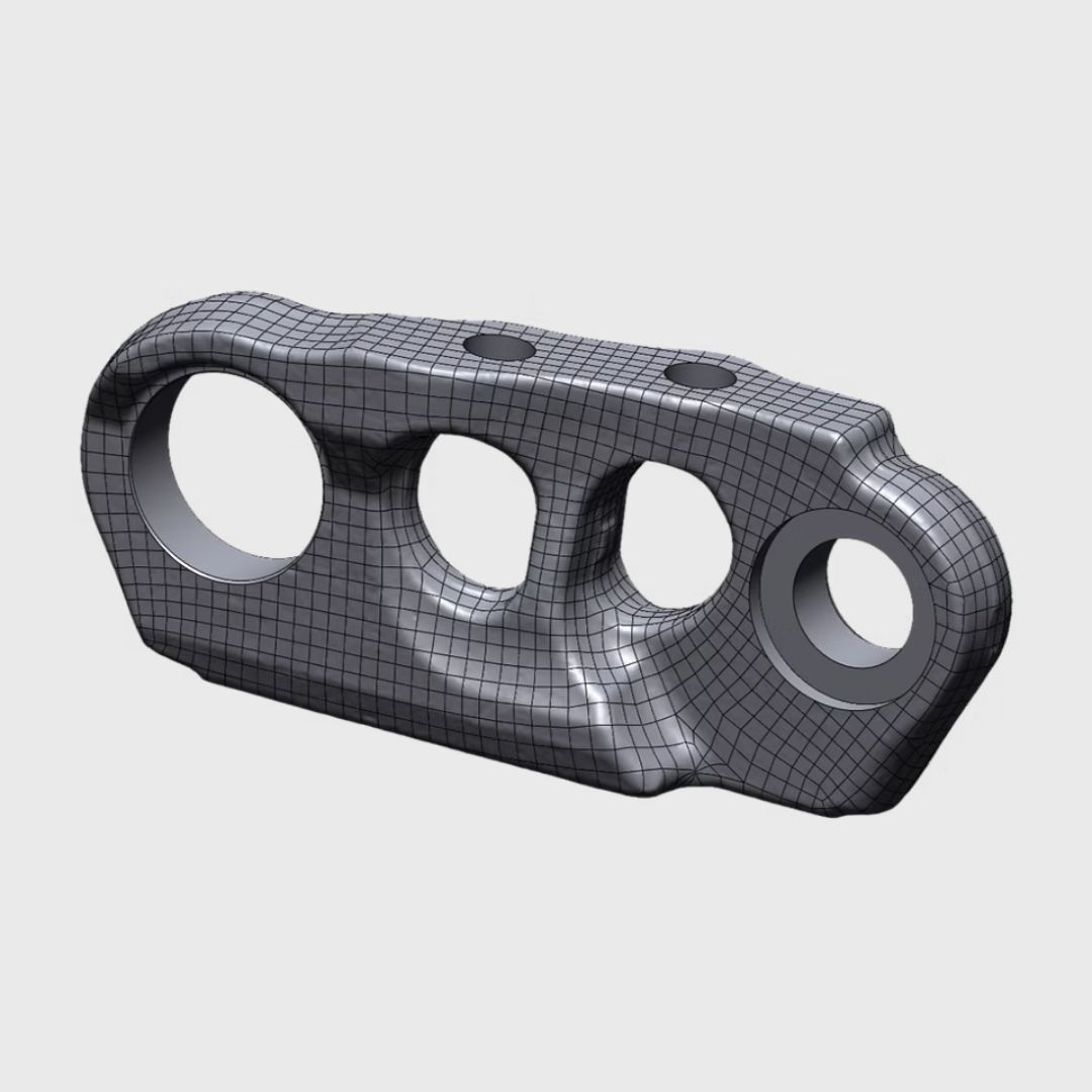 Hybrid Scan to CAD example